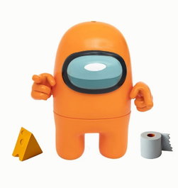 Bizak Figurine Action Aléatoire Among Us Pack – 12 cm avec 3 Accessoires