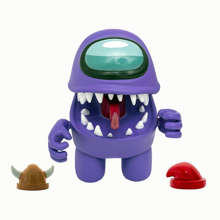 Bizak Figurine Action Aléatoire Among Us Pack – 12 cm avec 3 Accessoires