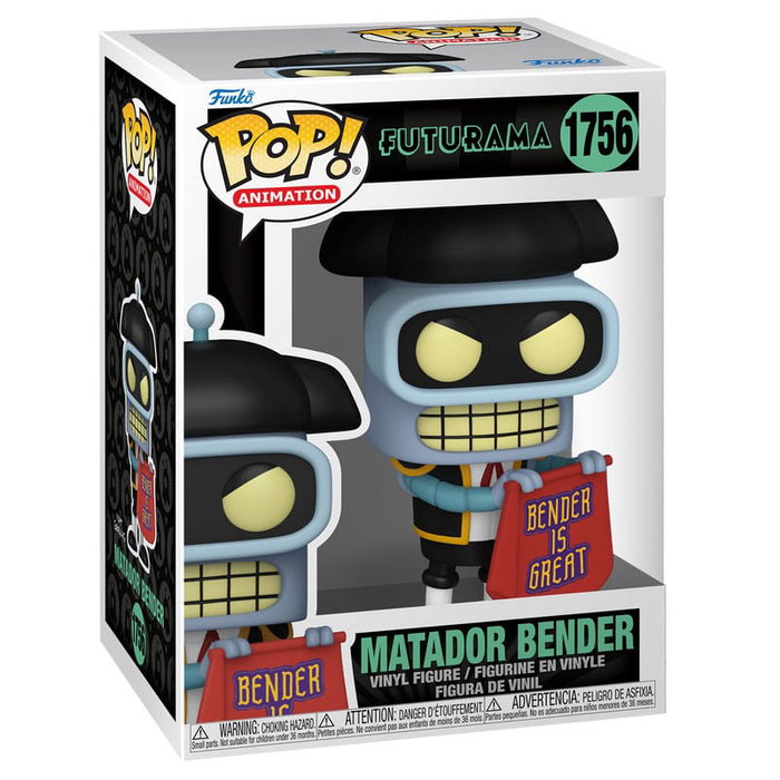 Funko Pop! Futurama Bender (Matador)