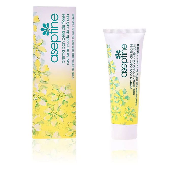 Aseptine PSS 50 ml Crème à la Cire de Fleurs pour Peaux Sèches et Sensibles