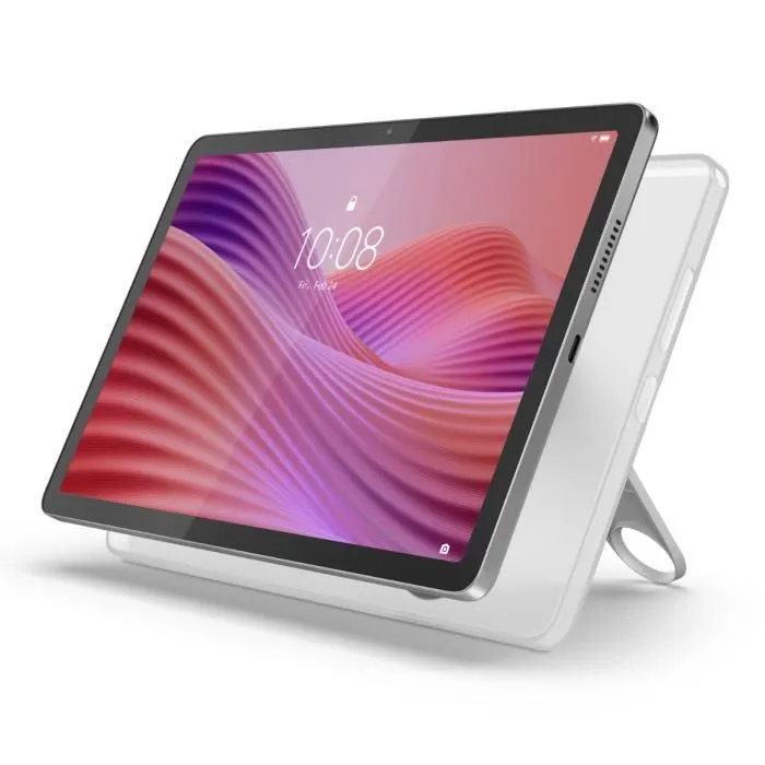 Lenovo Tab - Tablette tactile 10,1 pouces WUXGA, 4 Go RAM, 64 Go stockage, Gris avec coque de protection incluse