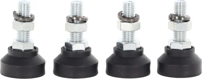 ALGAMAUDIO 4 Pieds Fixes pour Rack