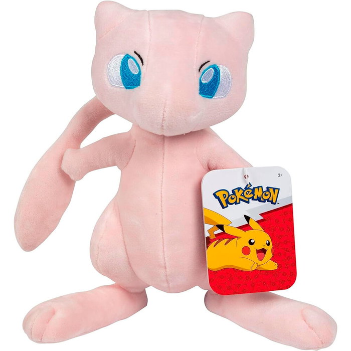 JAZWARES Peluche Pokémon Mew 20 cm - Figurine douce officielle du jeu JAZWARES Peluche Pokémon Mew 20 cm - Figurine douce officielle du jeu