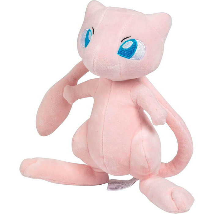 JAZWARES Peluche Pokémon Mew 20 cm - Figurine douce officielle du jeu JAZWARES Peluche Pokémon Mew 20 cm - Figurine douce officielle du jeu