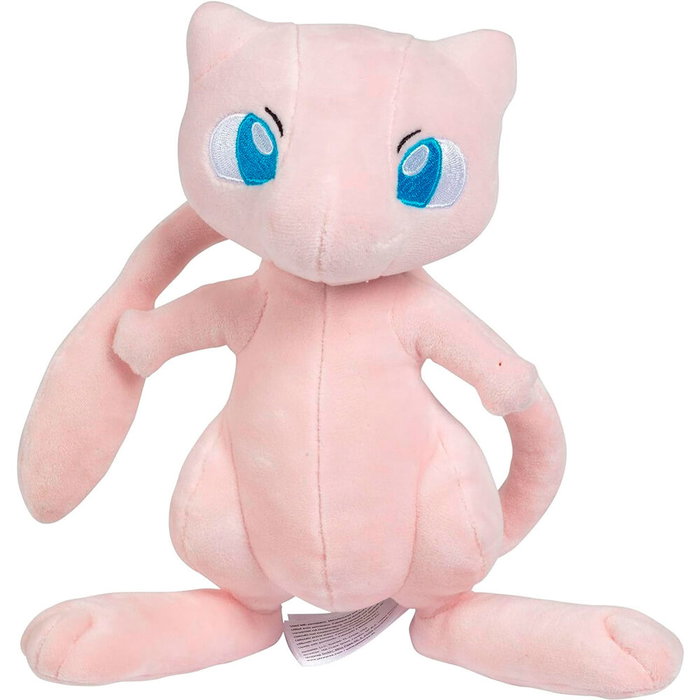 JAZWARES Peluche Pokémon Mew 20 cm - Figurine douce officielle du jeu JAZWARES Peluche Pokémon Mew 20 cm - Figurine douce officielle du jeu