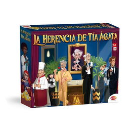 Bizak Juego la herencia de tia agata ¿seras tu el que tenga esa suerte? - Jeu de société L'Héritage de Tante Agatha - Version espagnole
