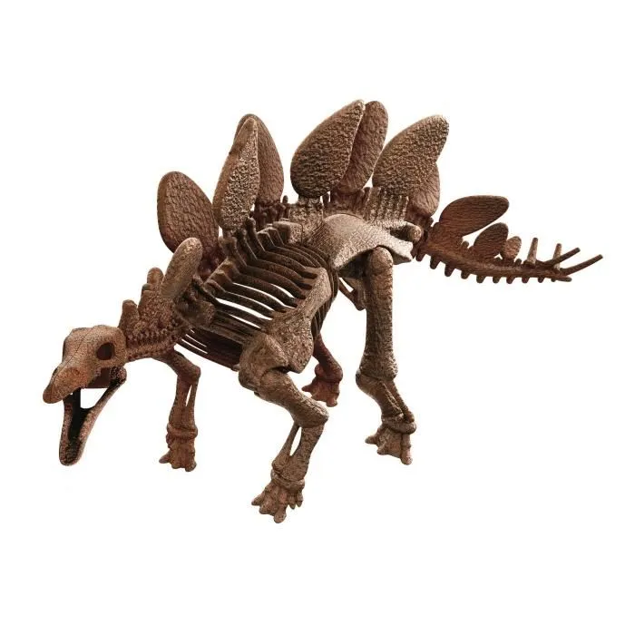 Clementoni Archéo Ludic Stégosaure - Kit de fouille paléontologique pour enfants avec squelette de dinosaure et application en réalité augmentée Clementoni Archéo Ludic Stégosaure - Kit de fouille paléontologique pour enfants avec squelette de dinosaure et application en réalité augmentée