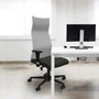 Piqueras y Crespo Albacete Chaise de Bureau Jaune et Blanche
