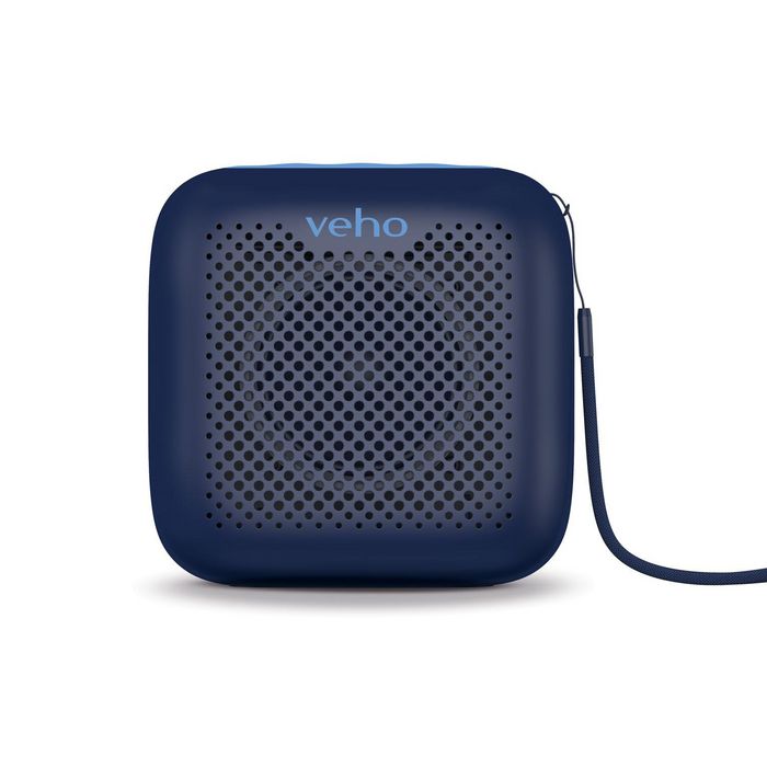 Veho MZ-4 Enceinte Portable Sans Fil Bluetooth 5W avec TWS et Batterie Lithium-ion jusqu'à 26h d'Autonomie et Micro Intégré pour Appels Mains Libres