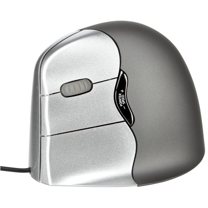 Evoluent VerticalMouse 4, Petite, Noir