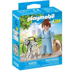 PLAYMOBIL Manager avec Dalmatien 71736 - Promenade avec chien +4 ans