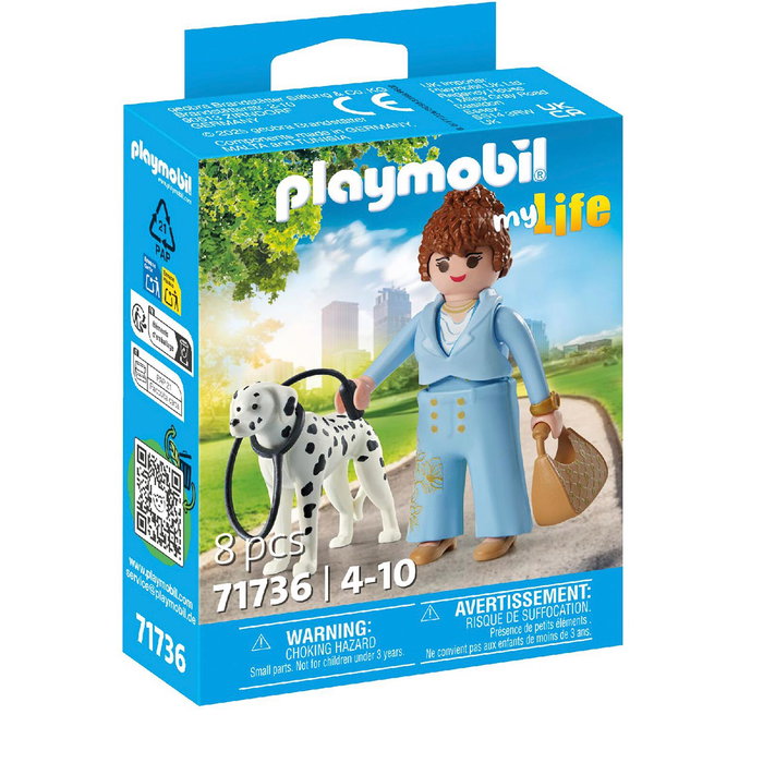 PLAYMOBIL Manager avec Dalmatien 71736 - Promenade avec chien +4 ans PLAYMOBIL Manager avec Dalmatien 71736 - Promenade avec chien +4 ans