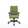 Piqueras Y Crespo Albacete confidente - Chaise de bureau avec mécanisme Synchro, Vert olive