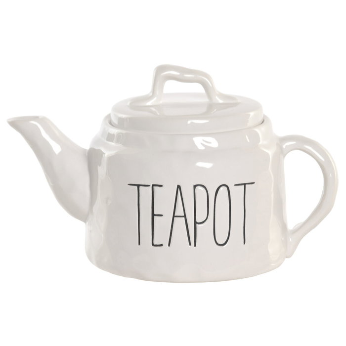 Home ESPRIT Théière ESPRIT Blanc Porcelaine 600 ml Home ESPRIT Théière ESPRIT Blanc Porcelaine 600 ml