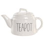 Home ESPRIT Théière ESPRIT Blanc Porcelaine 600 ml