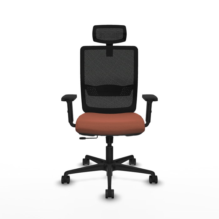 Piqueras Y Crespo Haches - Chaise de bureau avec mécanisme Sincro/Traslack, Marron et Noir Piqueras Y Crespo Haches - Chaise de bureau avec mécanisme Sincro/Traslack, Marron et Noir