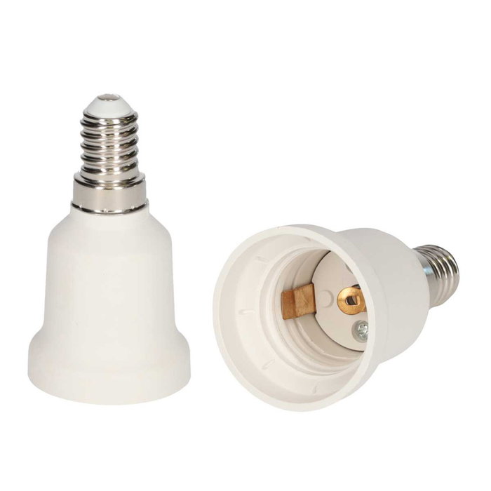 GSC Evolution Adaptateur de E14 à E27 Blanc GSC Evolution Adaptateur de E14 à E27 Blanc
