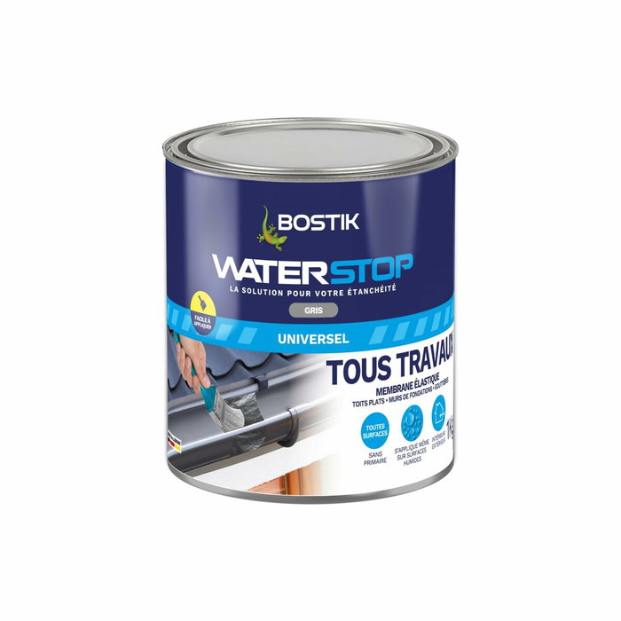 Bostik Waterstop Membrane d'étanchéité Gris 1 kg Bostik Waterstop Membrane d'étanchéité Gris 1 kg