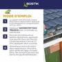Bostik Waterstop Membrane d'étanchéité Gris 1 kg
