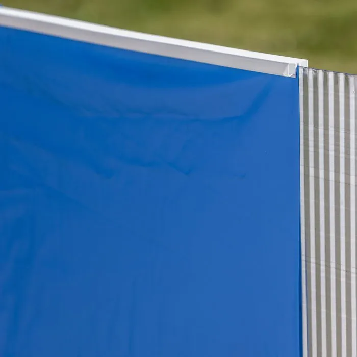 Gre Liner bleu pour piscine - 5 x 3 m x H 1,20 m - 40/100e - Jonc d'accroche