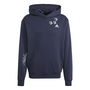 Sweat à capuche homme Adidas Bl Fl Hd Q3 Fl Blue marine