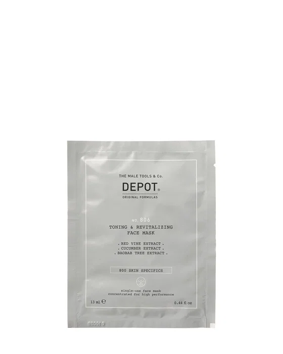 Depot 800 Skin Specifics No. 806 - Ensemble de 12 masques à l'acide hyaluronique