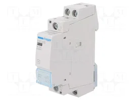 HAGER ESC Contacteur 2 pôles d'installation 25A 230VAC NO x2