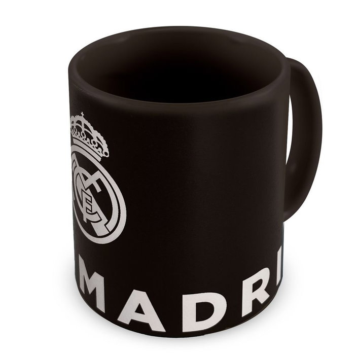 ERIK Tasse de football Real Madrid 350 ml en céramique avec motif thermosensible ERIK Tasse de football Real Madrid 350 ml en céramique avec motif thermosensible