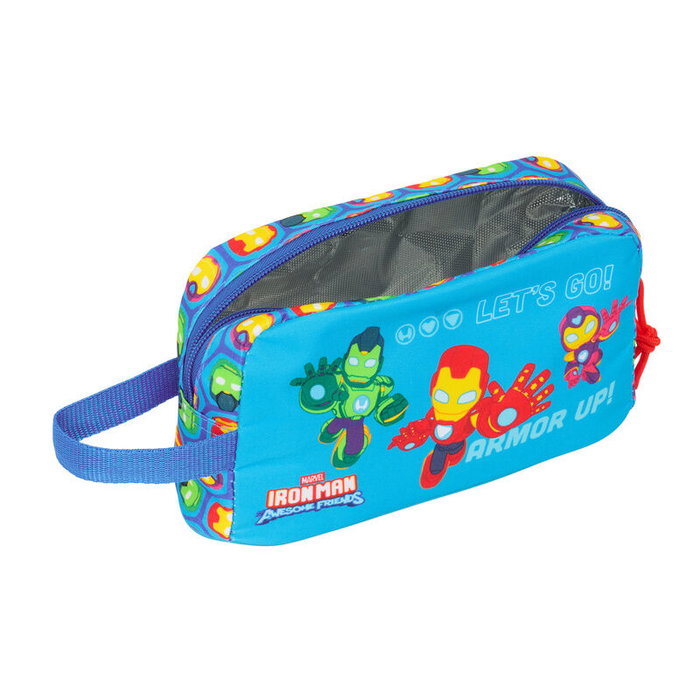 Sac glacière goûter Iron Man Multicouleur 21,5 x 12 x 6,5 cm