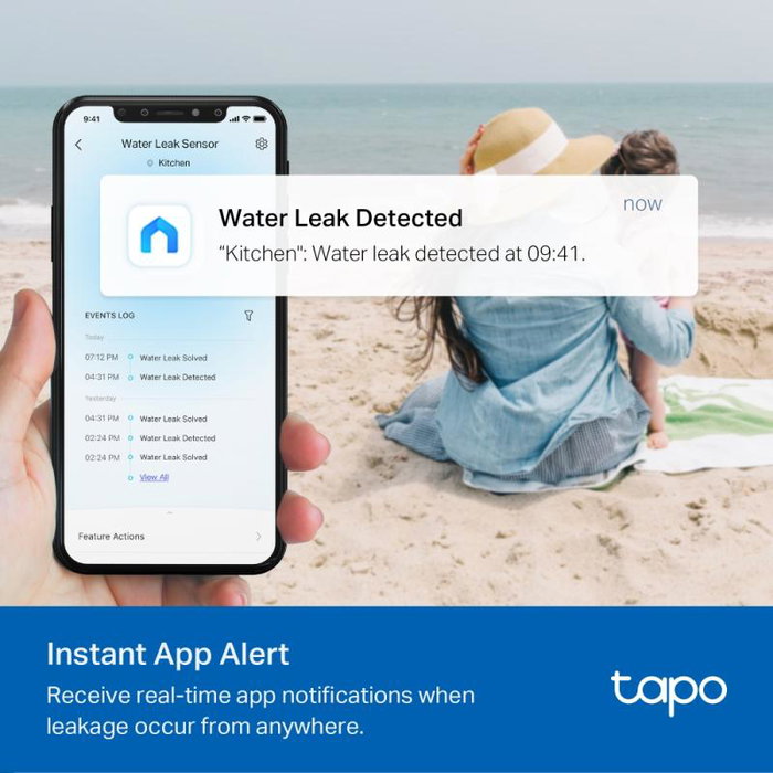Caméra de Sécurité Intérieure WiFi Tapo T300 de TP-Link avec Vision Nocturne et Détection de Personnes