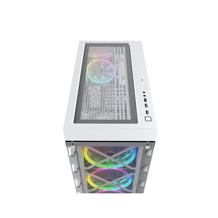 Boîtier ATX semi-tour Nfortec NF-CS-DRACOX-W Boîtier ATX semi-tour Nfortec NF-CS-DRACOX-W