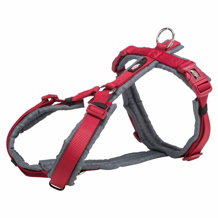 Harnais pour Chien Trixie Premium Trekking Rouge Graphite XS/S Harnais pour Chien Trixie Premium Trekking Rouge Graphite XS/S