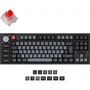 Keychron Q3 Pro SE - Clavier mécanique gamer sans fil avec switch mécanique Red, format ANSI, rétroéclairage RGB, touches PBT et châssis métallique