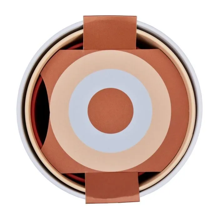 Elho Lex Pott Lot de 3 pots de fleurs 14 cm en plastique 100% recyclé pour intérieur - Bleu, Rose, Orange - 14 x 13.8 x 12 cm (L*l*H) - 3 ans de garantie