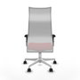 Piqueras y Crespo Chaise de Bureau Albacete Rouge et Blanc