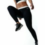 Leggings de Sport pour Femmes Black Limba Nova Noir