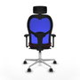 Piqueras y Crespo Chaise de Bureau 3D086N2 Bordeaux