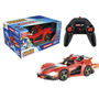 CARRERA Coche Radio Control Team Dark Shadow 1:18 avec LEDs, 9 km/h max, Jouet RC Voiture +6 ans