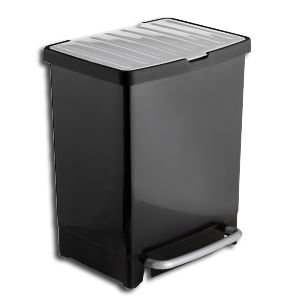 Tatay Cubo Kit de recyclage 2 seaux 17L + 8L noir Tatay Cubo Kit de recyclage 2 seaux 17L + 8L noir