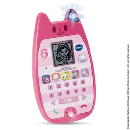 VTECH GABBY ET LA MAISON MAGIQUE - Smartphone éducatif interactif avec lumières et jeux de personnages
