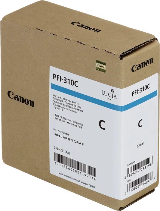 Canon PFI-310C Cyan 330ml