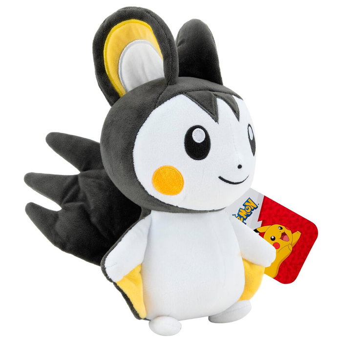JAZWARES Peluche Pokemon Emolga - Peluche officielle de 20 cm JAZWARES Peluche Pokemon Emolga - Peluche officielle de 20 cm