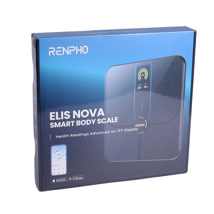 Renpho Balance Connectée PEU-R-A031 Elis Nova - Analyse Corporelle Intelligente, Noire Renpho Balance Connectée PEU-R-A031 Elis Nova - Analyse Corporelle Intelligente, Noire