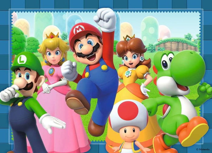 Ravensburger Super Mario pack 4 puzzles C'est l'heure de Mario ! (4x100 pièces) Ravensburger Super Mario pack 4 puzzles C'est l'heure de Mario ! (4x100 pièces)