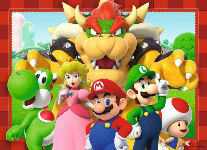Ravensburger Super Mario pack 4 puzzles C'est l'heure de Mario ! (4x100 pièces) Ravensburger Super Mario pack 4 puzzles C'est l'heure de Mario ! (4x100 pièces)