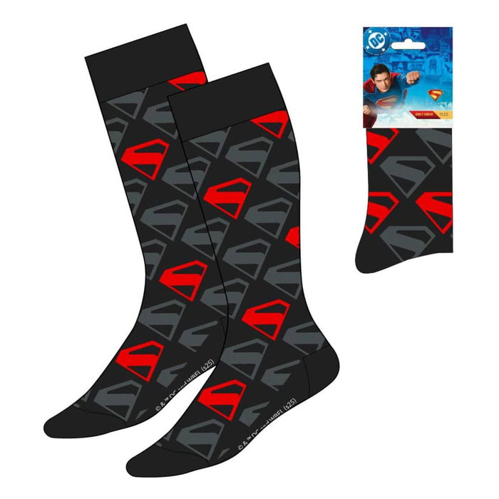 Cerdá Chaussettes Superman Logo Gris foncé 38-45 Cerdá Chaussettes Superman Logo Gris foncé 38-45