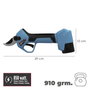 WOLFPACK LINEA PROFESIONAL Ciseaux de taille à batterie 21V/2Ah (2 batteries)