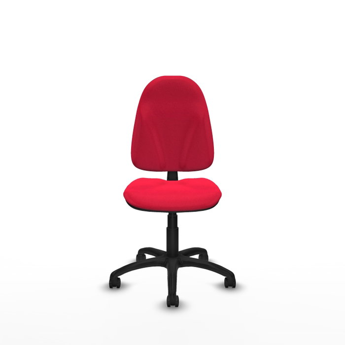 PIQUERAS Y CRESPO Chaise de bureau Algarra rouge sans accoudoirs