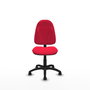 PIQUERAS Y CRESPO Chaise de bureau Algarra rouge sans accoudoirs
