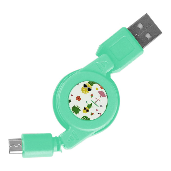 Creatrice de Genie Câble Rétractable USB 70 cm Creatrice de Genie Câble Rétractable USB 70 cm